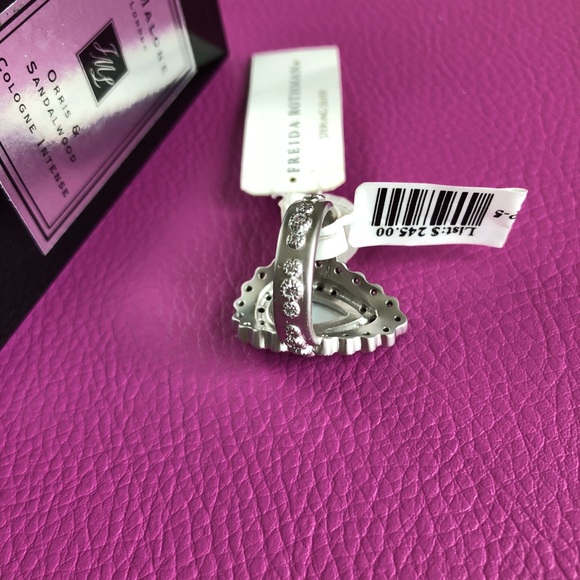 💎 Freida Rothman Sterling Silver Ring 🖤 - Picture 4 of 5